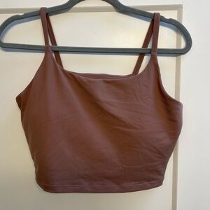 Women's Clay Brown Light Support Sporta Bra